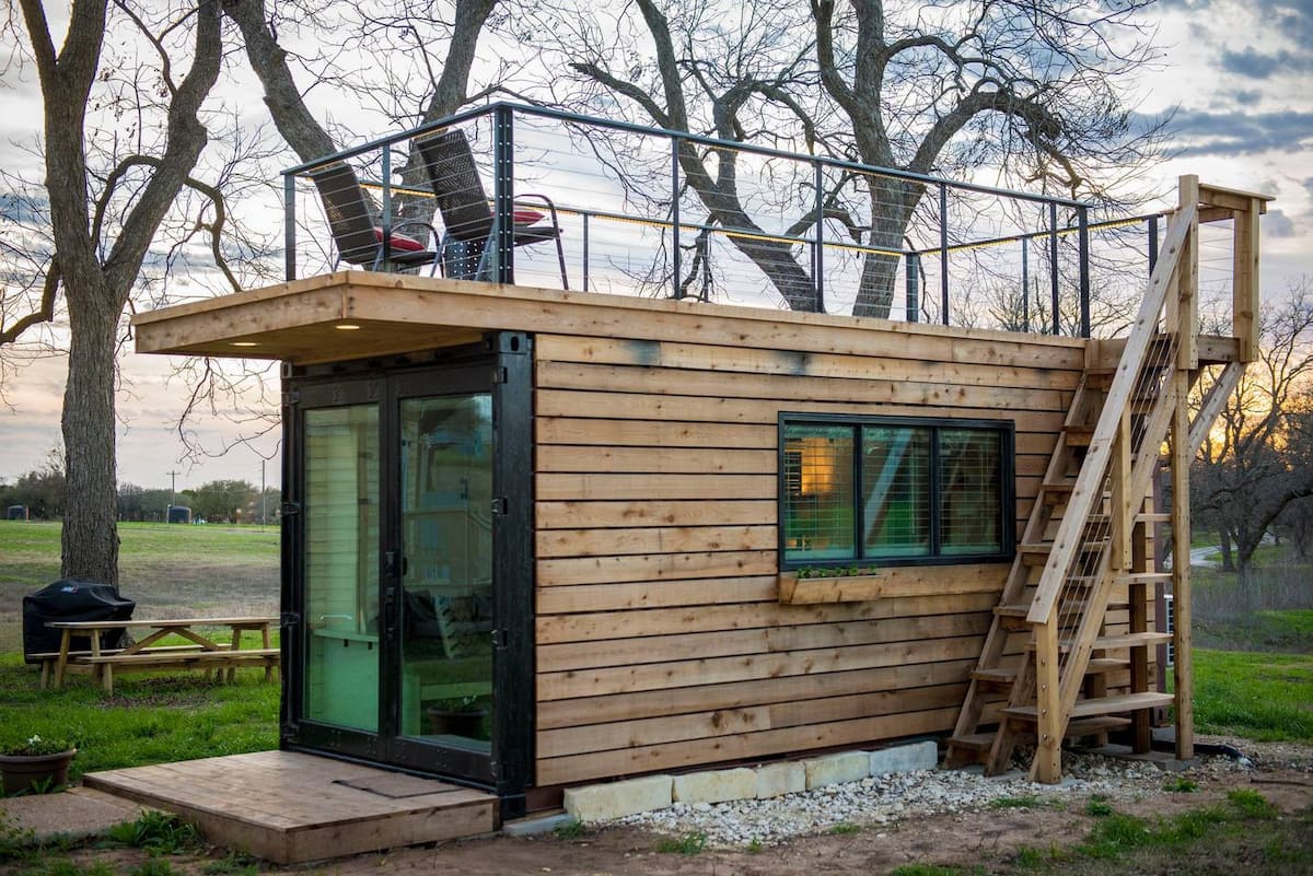 Anchor Shipping Container House by CargoHome