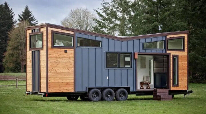 Butterfly Shaped Breezeway Tiny House