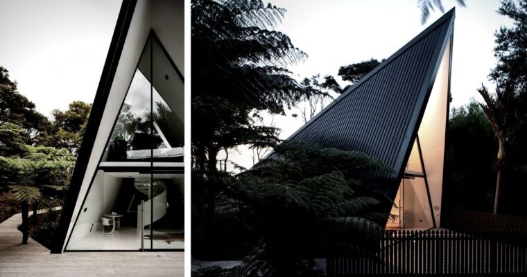 A-Frame Tent House İn New Zealand