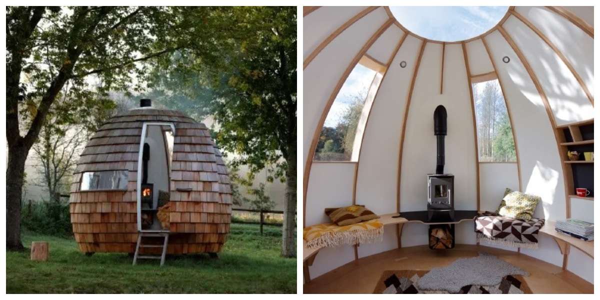 Escape Pod Tiny Home by Podmakers