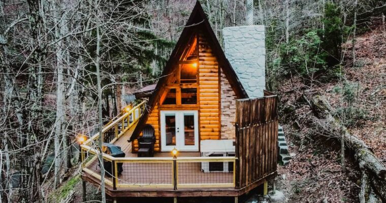 Wonderful A-Frame Tiny House – 2 Miles To DwTn Gatlinburg/HotTub
