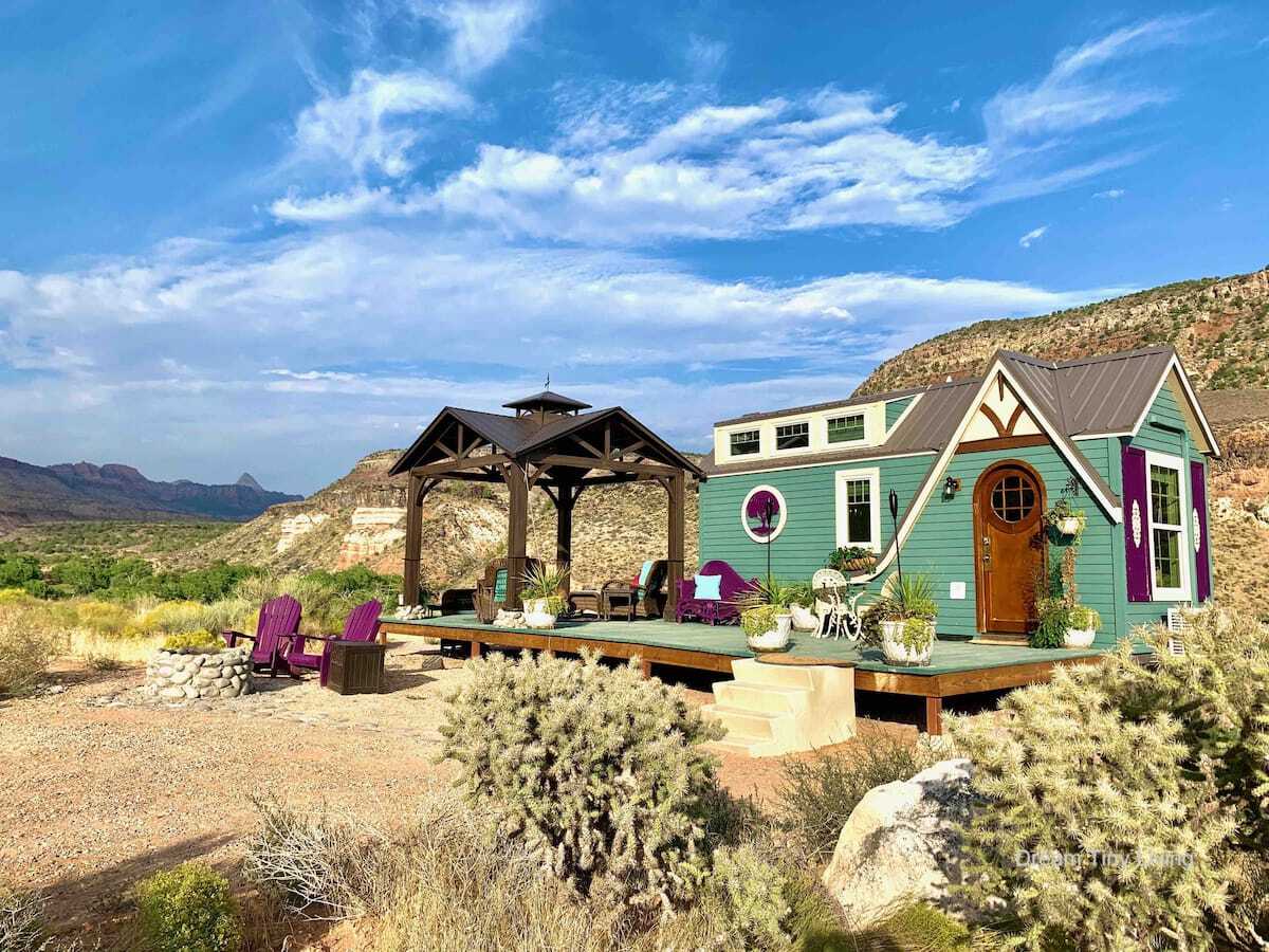 Mother Eve Colorful Tiny House Near Zion National Park Dream Tiny Living