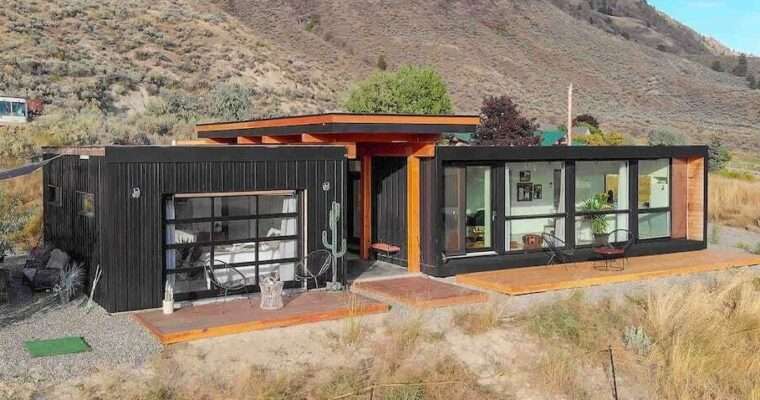 Black Box Studio Shipping Container House
