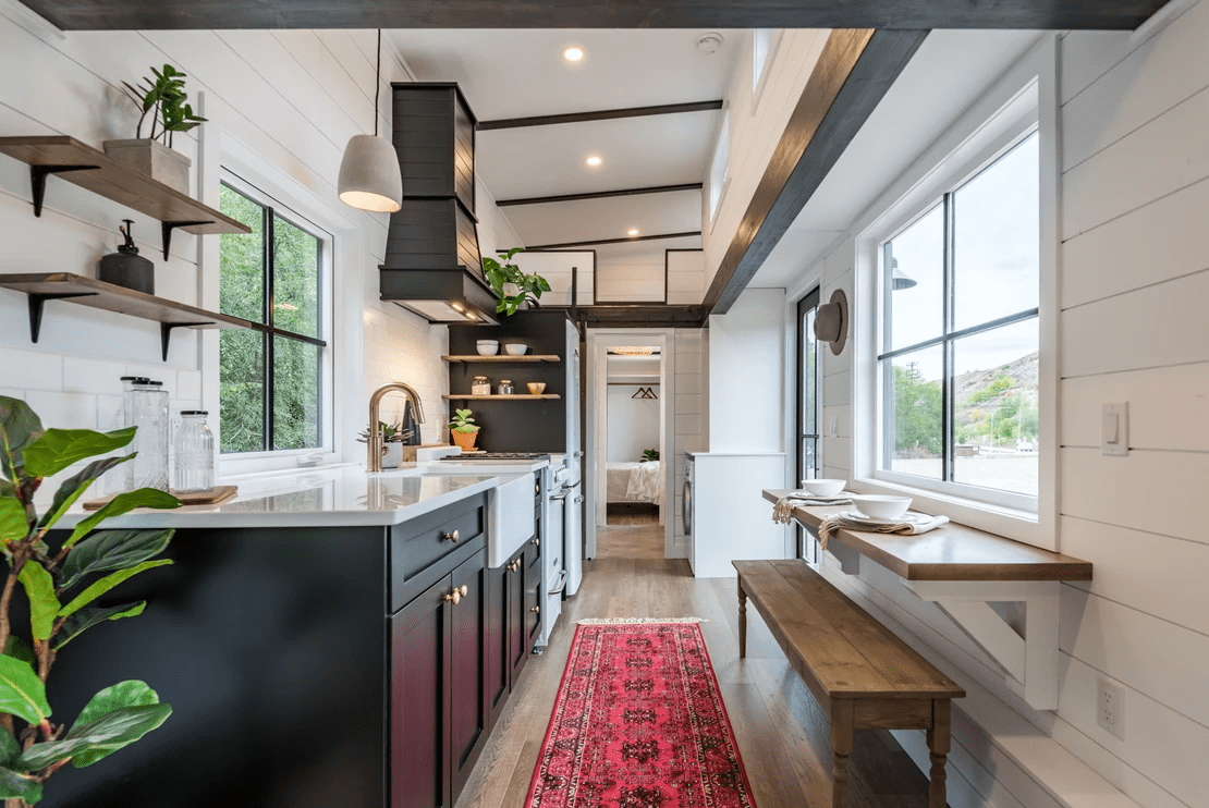The Modern Bohemian Tiny Home by The Summit Tiny Homes - Dream Tiny Living