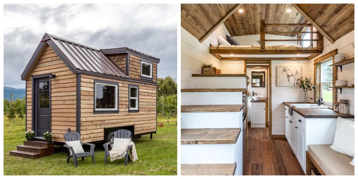 The Thistle Tiny Home by The Summit Tiny Homes