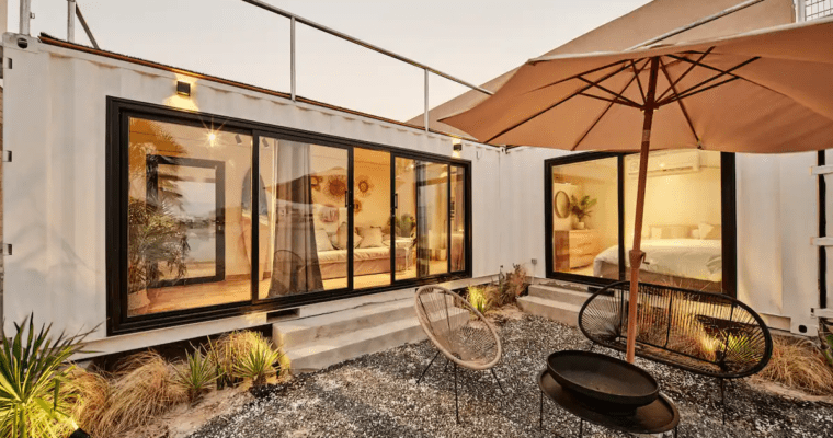Bohemian Modern Design Tiny Container House