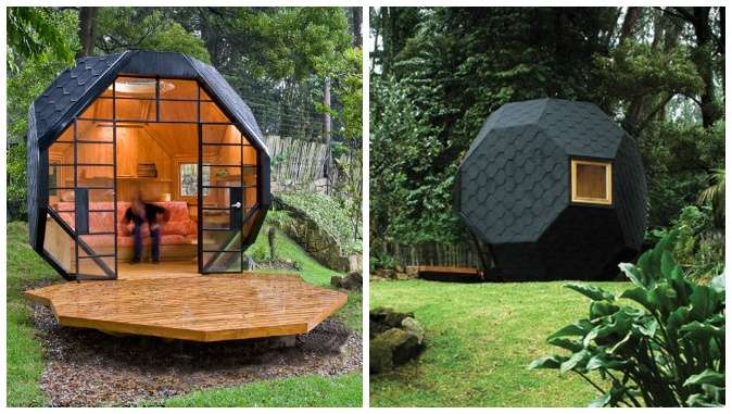 Polyhedron Pod Tiny House