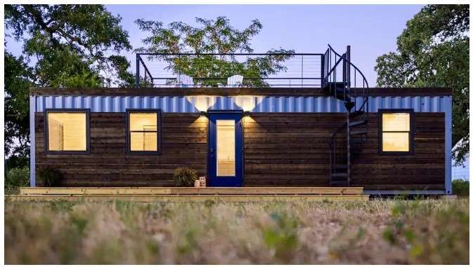 The Shoreline Container Tiny Home