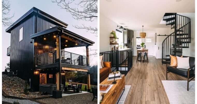 Two Storey Container House with Amazing İnterior Design