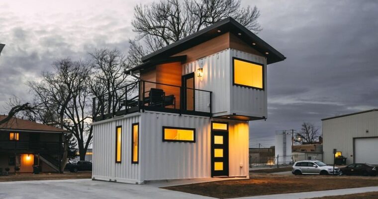 3 20ft Tiny Shipping Container House