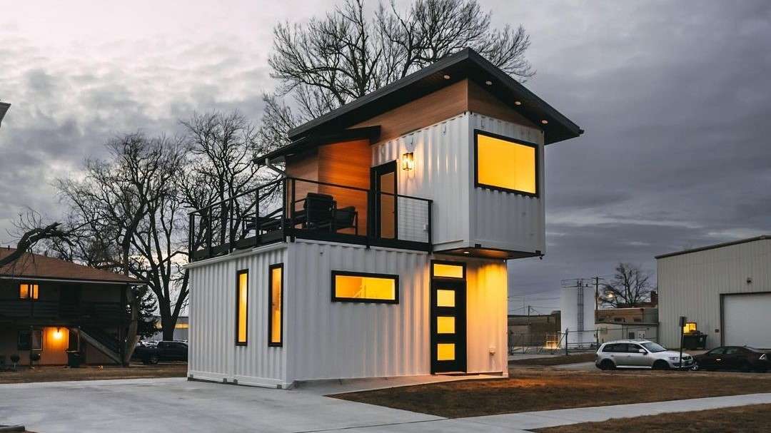 3 20ft Tiny Shipping Container House
