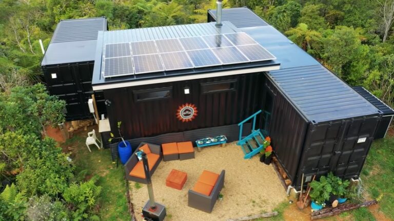 Ahurewa Eco Retreat Made with Shipping Container - Dream Tiny Living