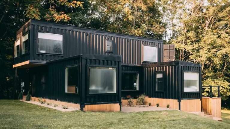 Shipping Container House with Wonderful Layout Plan - Dream Tiny Living