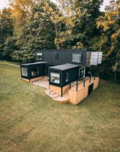 Shipping Container House with Wonderful Layout Plan - Dream Tiny Living
