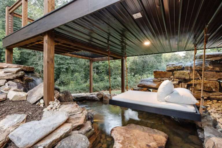 Absolutely WaterfallHamockJacuzzi Container House Dream
