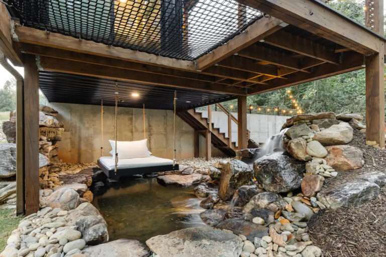 Absolutely WaterfallHamockJacuzzi Container House Dream