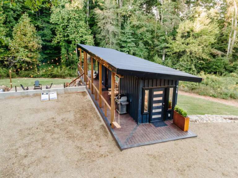 Absolutely WaterfallHamockJacuzzi Container House Dream