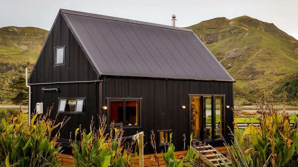 Gorgeous Black Cabin By The River
