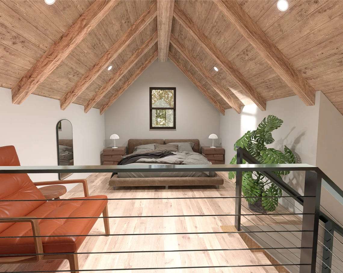 Gorgeous Floor Plan Modern Adirondack Cabin - Dream Tiny Living