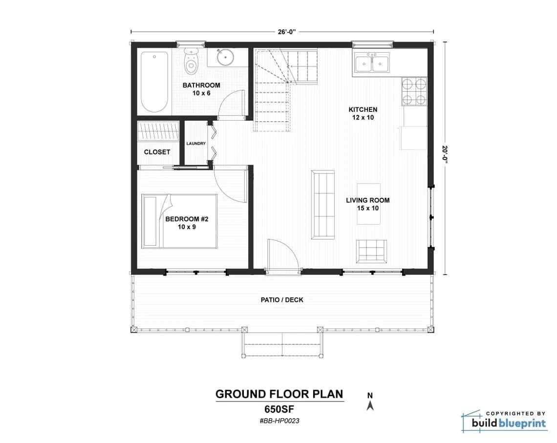 Gorgeous Floor Plan Modern Adirondack Cabin - Dream Tiny Living