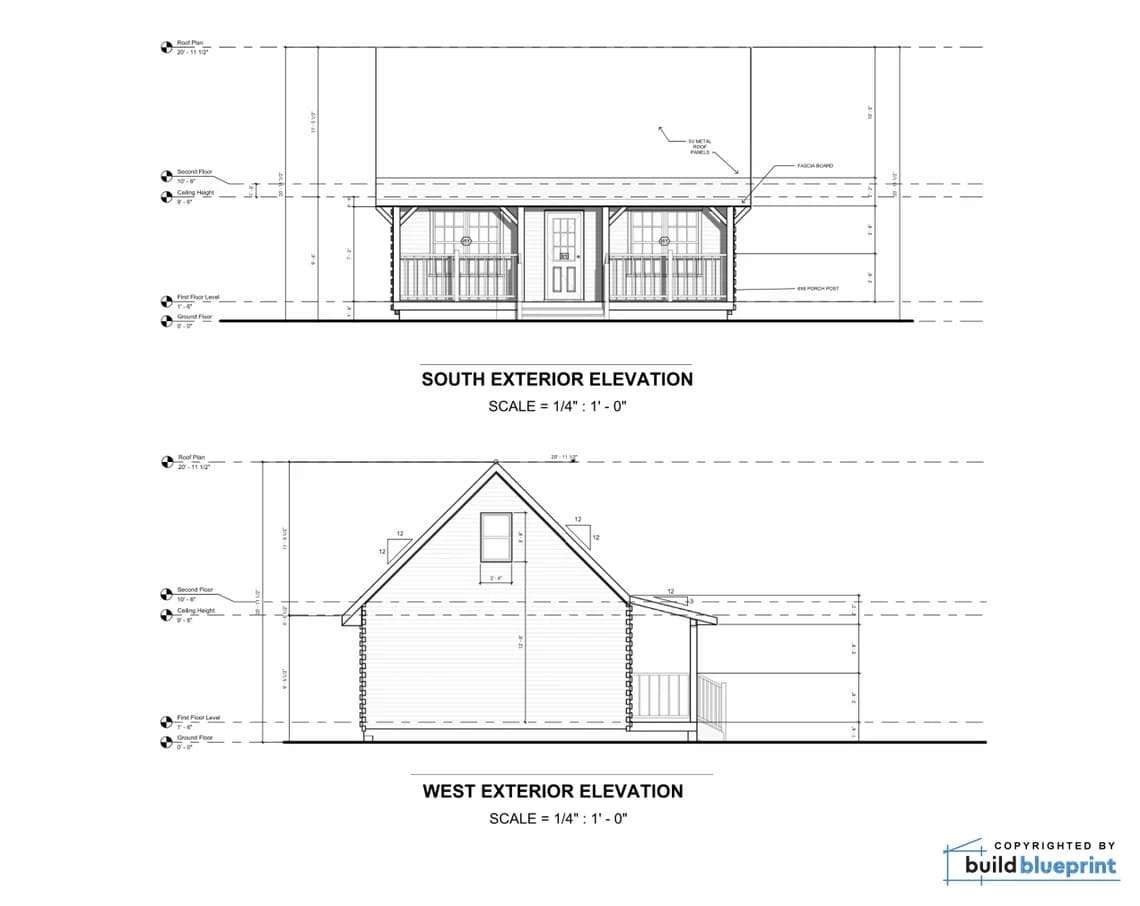 Gorgeous Floor Plan Modern Adirondack Cabin - Dream Tiny Living