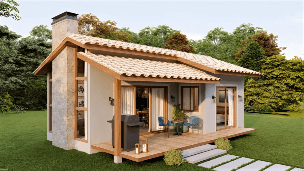Single Storey and Comfortable 45 sqft Tiny House Dream Tiny Living
