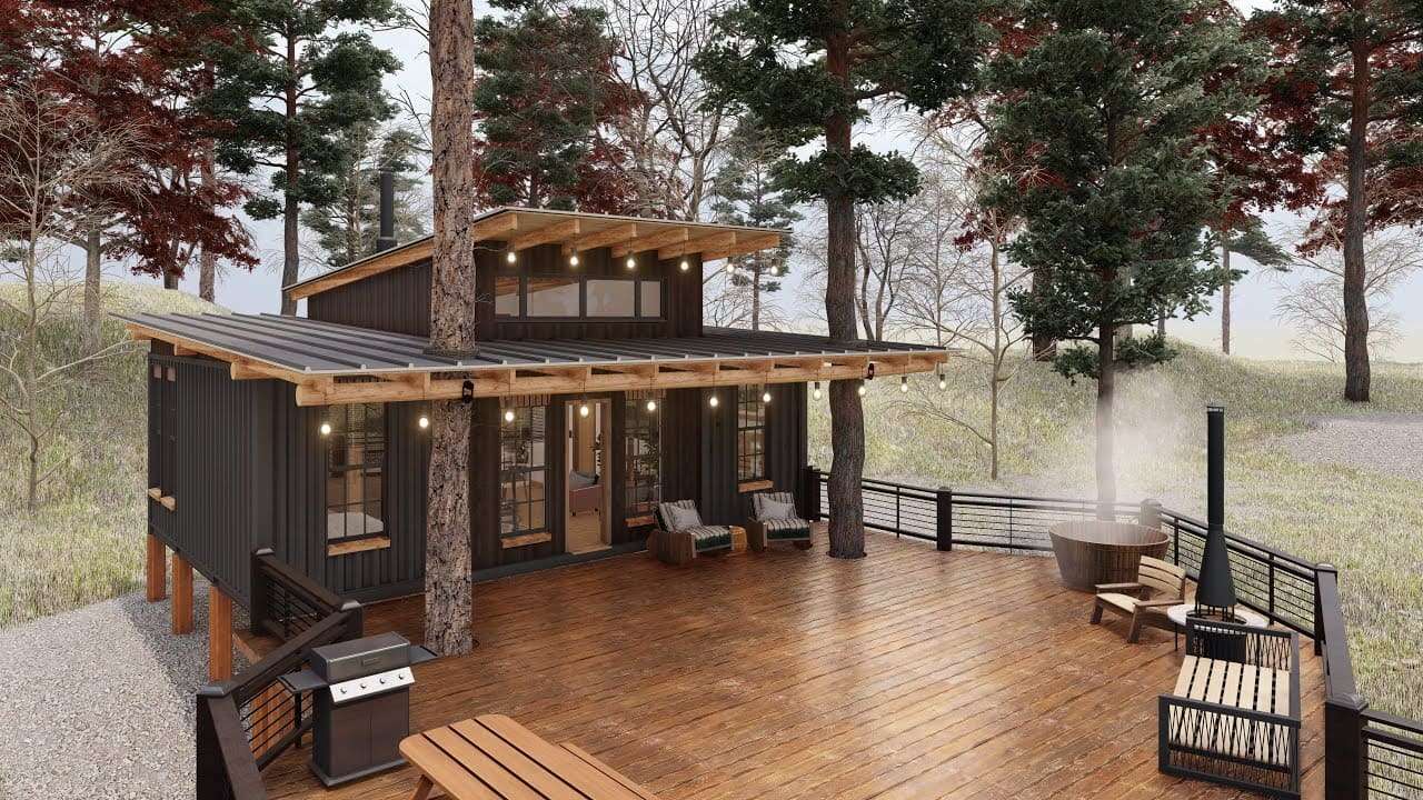 Incredible Shipping Container House Design Idea