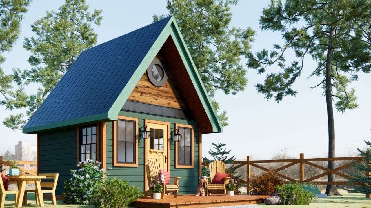 Perfect Idea Design for Tiny House 4m x 4m - Dream Tiny Living