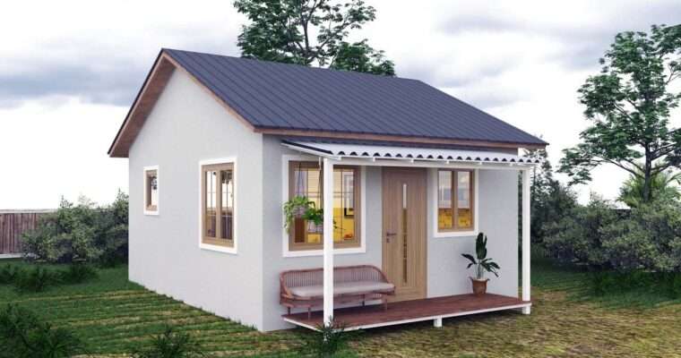 Practical and Ideal Sized Tiny House Design 5m x 6m