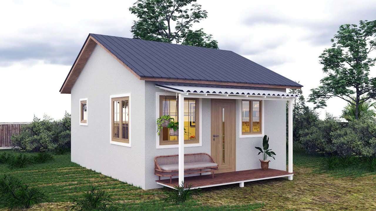 Practical and Ideal Sized Tiny House Design 5m x 6m