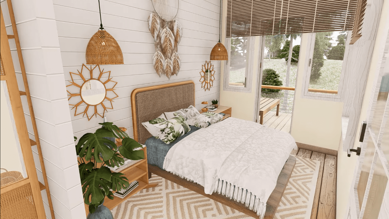 Picture of Scandinavian Style Two Tiny House Design - Dream Tiny Living