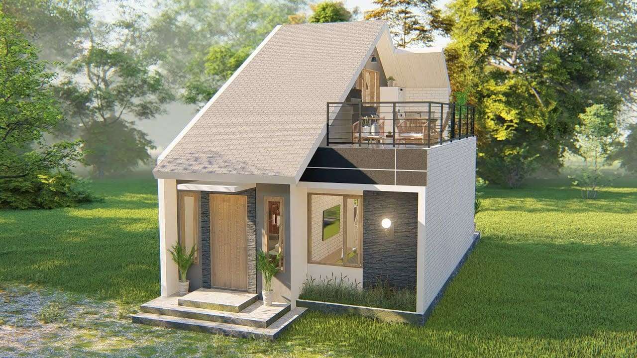 Tiny House With Loft Design Ideas 6m X