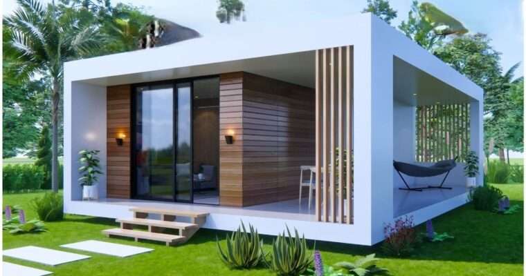 Box Type Tiny House Design 4.5m x 7m