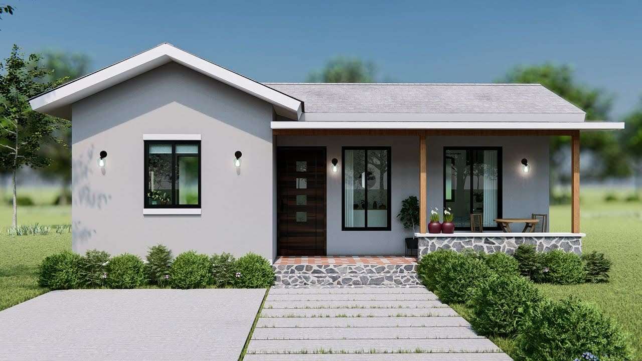 Cozy And Simple Small House Design Idea