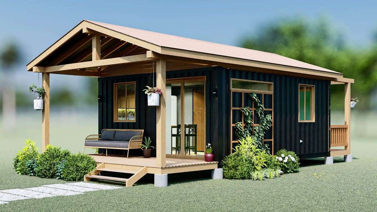 Shipping Container House Design Idea 2