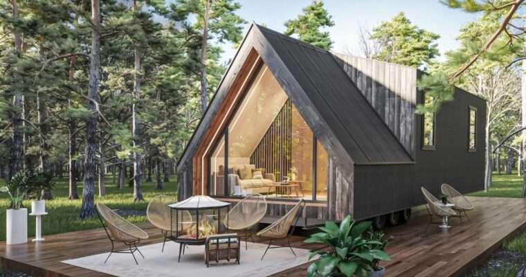 A-Frame Park Model Tiny Home