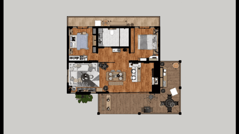 Tiny House Design With Floor Plan 6 5m X 9m Dream Tiny Living