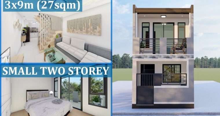 Two Storey Small House Design 27sqm