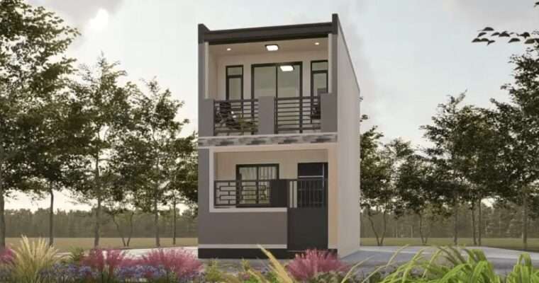 Two Storey Small House Design 27sqm