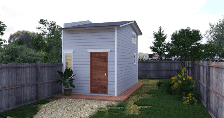 Amazing Tiny House with Loft Design Idea 3m x 6m