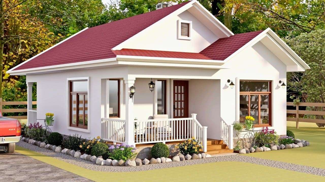 Amazingly Designed Small House with Floor Plan