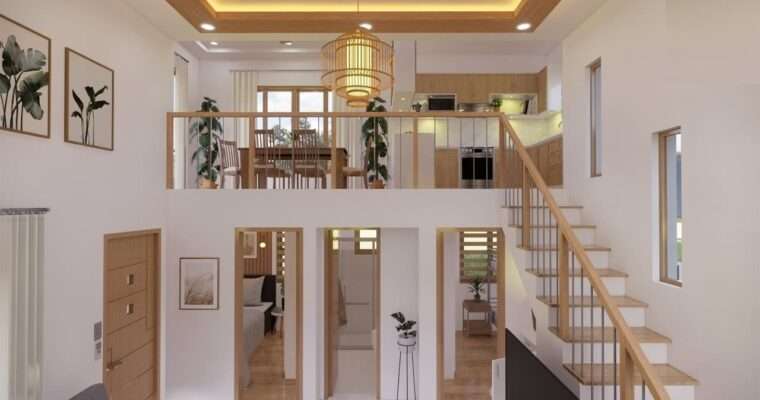 Modern Loft Type Small House Design 5m x 7m