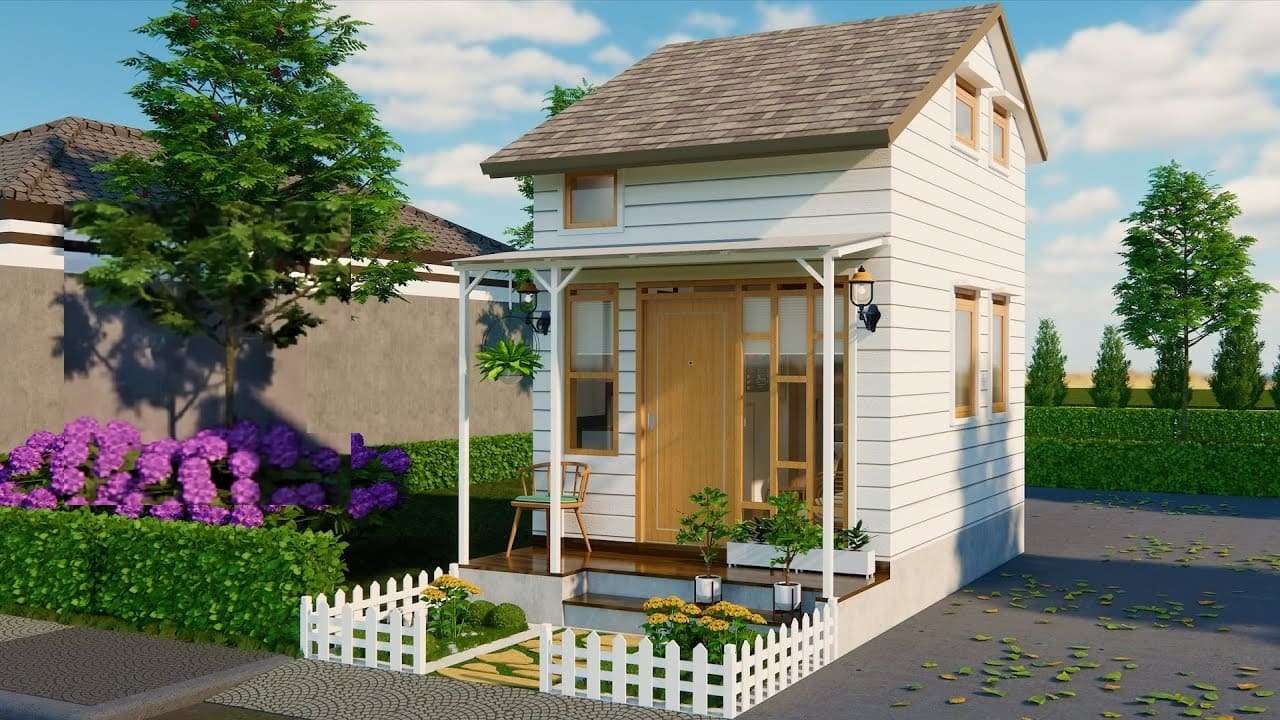 Tiny But Still Comfortable and Stylish House 3m x 4m