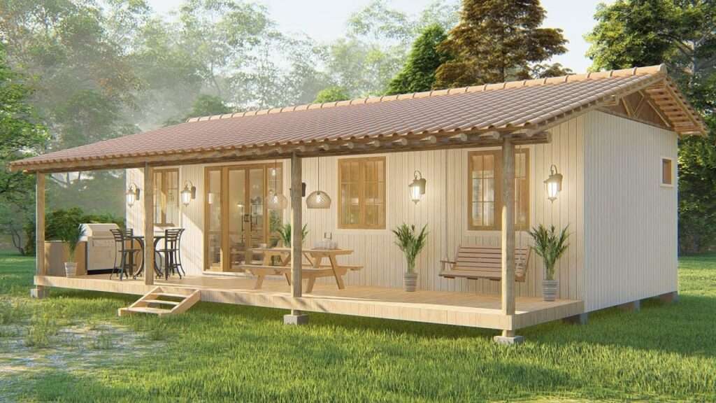 Mini Off Grid House Design With Minimalist Decor photo