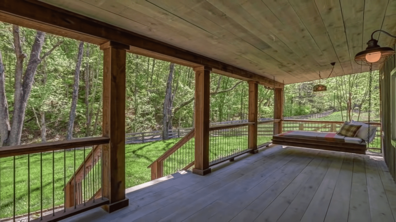 View of Rustic Stunning Little Cabin in Tennessee - Dream Tiny Living