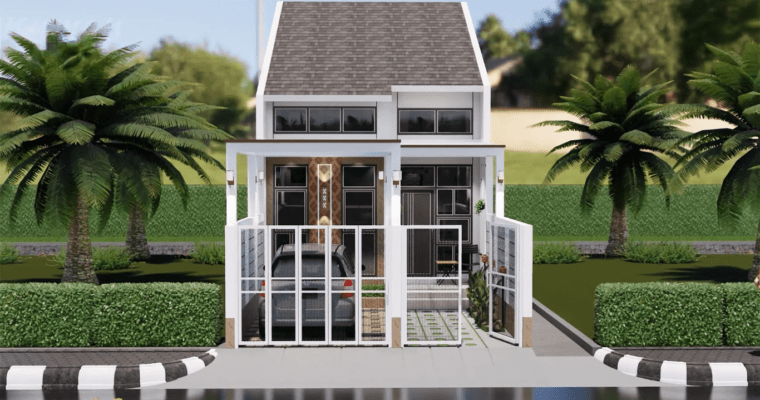Small House Design with Mezzanine