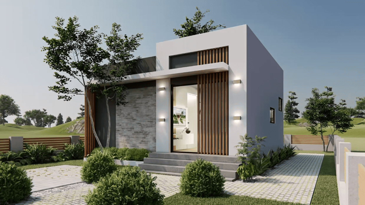 Modern and Stylish Tiny House Design 36 Sqm