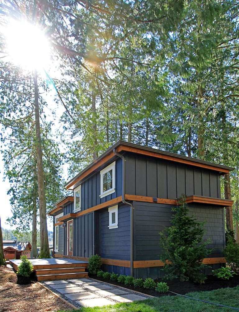 Salish Tiny House with Big Windows - Dream Tiny Living