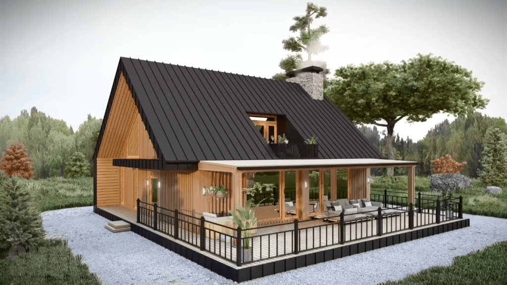 Small House Design with Comfortable and Elegant Floor Plan - Dream Tiny ...