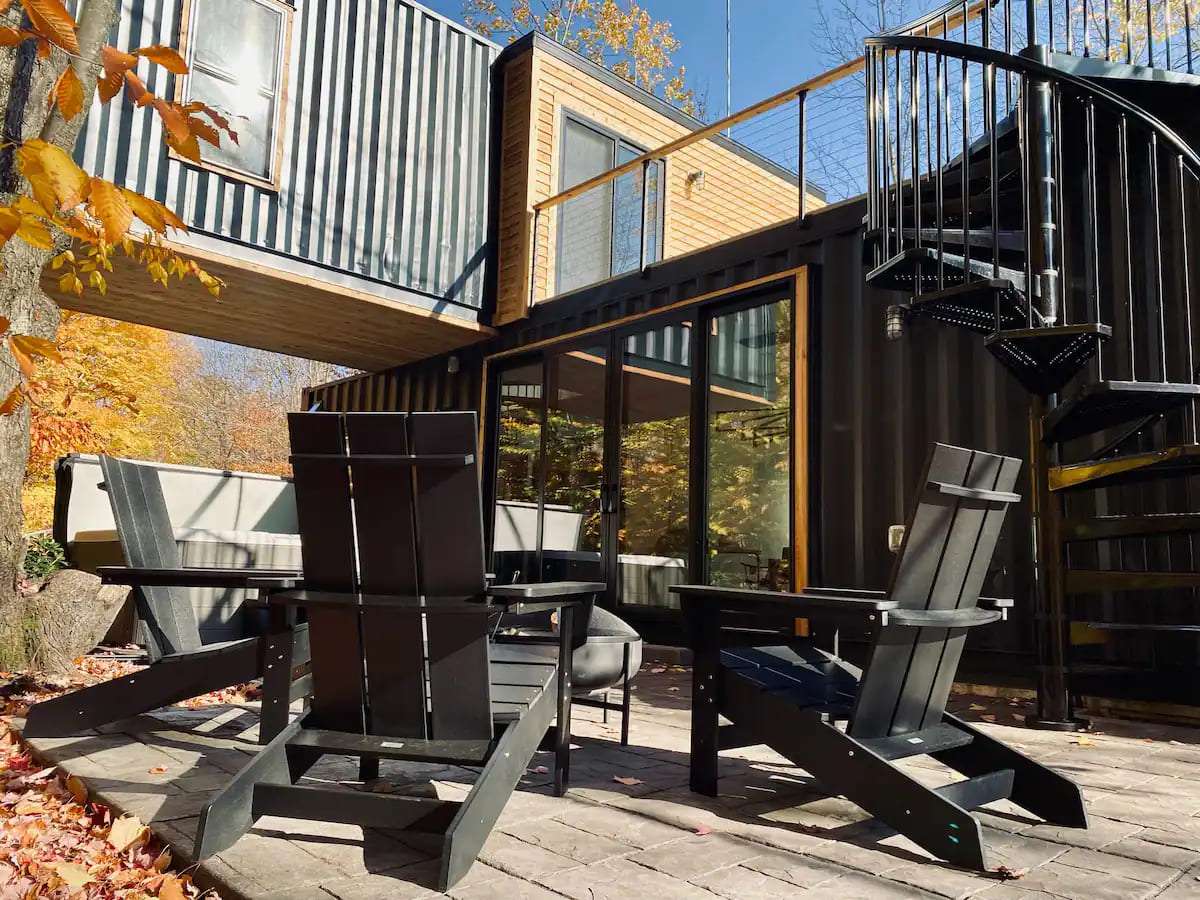 Stylish and Fun Shipping Container House » HouseDesigns